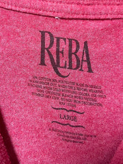 Load image into Gallery viewer, Reba “Fancy” Lyrics Graphic Tee Here’s Your One Chance Red Unisex Large