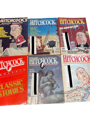Load image into Gallery viewer, Lot of 6 Alfred Hitchcock's Mystery Magazine 1978-1987 Vintage Digest Set