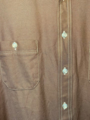 Load image into Gallery viewer, 1960s Vintage Arrow “Doubler Doubler” Brown Button-Up Shirt