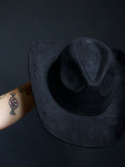 Load image into Gallery viewer, Black Celestial Cowboy Hat