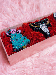 Load image into Gallery viewer, The Western Christmas Bolo Tie Set