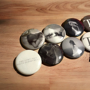 The Tortured Poets Department Badge Button Set