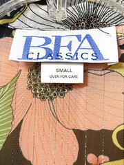 Load image into Gallery viewer, 🌼 BFA Classics Sheer Floral Button-Up Blouse – Size Small