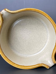 Load image into Gallery viewer, Vintage Mikasa Japan Stoneware Serving Bowl Brown Drip Glaze 1970s