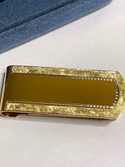 Load image into Gallery viewer, Vintage Anson Gold Tone Money Clip Original Box Made in USA 2" Men's Accessory