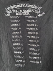 Load image into Gallery viewer, Riverboat Gamblers 2012 Wolf & Snakes Tour Band Tee – Size XS