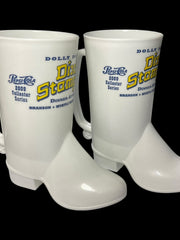 Load image into Gallery viewer, Dolly Parton Dixie Stampede Boot Cups (Set of 2) – 2009 Pepsi Collector Series