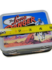 Load image into Gallery viewer, 2001 Cheerios Lone Ranger Mini Lunchbox Tin 60th Anniversary Promo