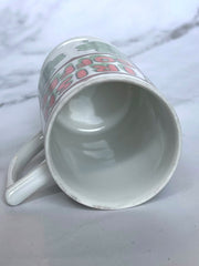 Load image into Gallery viewer, Vintage 1970s Irish Coffee Pedestal Mug Shamrocks Recipe Retro St Patrick’s Day
