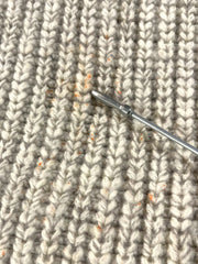 Load image into Gallery viewer, Alan Paine All Wool Chunky Ribbed Turtleneck Sweater Made in Hong Kong Size 44 - Lisa Lassi