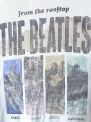 Load image into Gallery viewer, SOLD - The Beatles Rooftop Concert Tee – Distressed Vintage-Style Graphic – Size L - Lisa Lassi