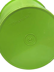 Load image into Gallery viewer, Vintage Tupperware Servalier Maxi Canister #809-13 Green w/ Sunburst Lid