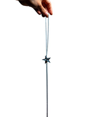 Load image into Gallery viewer, Silver Star Bolo Tie