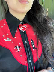 Load image into Gallery viewer, Dolly Heart Bolo Tie