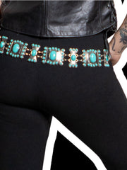 Load image into Gallery viewer, Western Turquoise Belt