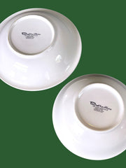 Load image into Gallery viewer, Butterfly Serving Bowl Set 2pc Vintage Cottage Garden Tabletop Unlimited