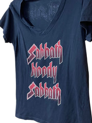 Load image into Gallery viewer, SOLD - Black Sabbath “Sabbath Bloody Sabbath” Tee – Women’s XL - Lisa Lassi