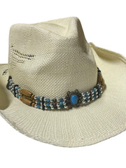 Load image into Gallery viewer, O’Ryan Straw Cowboy Hat – OSFM