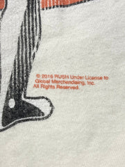 Load image into Gallery viewer, SOLD - Rush Starman Logo Tee – White Band T-Shirt – Approx Size Men’s Large