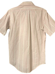 Load image into Gallery viewer, Vintage Arrow Dover Peach Stripe Shirt – USA Made Retro Button-Up, Men’s Medium - Lisa Lassi