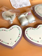 Load image into Gallery viewer, Vintage House of Lloyd Heart to Heart Wall Set 29-600 Candle Holders NIB