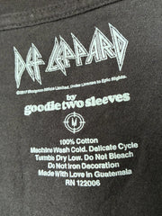 Load image into Gallery viewer, SOLD - 🎸 Def Leppard Pyromania Split Graphic Tee – Women’s Medium - Lisa Lassi