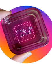 Load image into Gallery viewer, I Rlly Like Ur Butt Mini Catch All Tray