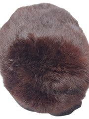 Load image into Gallery viewer, SOLD - Vintage Real Fur Hat Brown Genuine Fur Cloche Style One Size Winter Retro