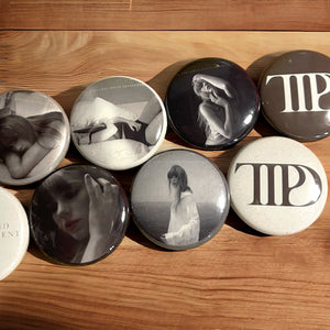 The Tortured Poets Department Badge Button Set