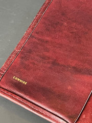 Load image into Gallery viewer, Vintage ROLFS Cowhide Leather Wallet Burgundy Oxblood Long Organizer Western