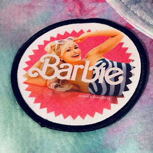 Barbie circle patch