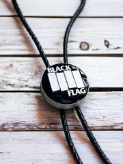 Load image into Gallery viewer, Black Flag Bolo Tie