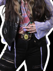 Load image into Gallery viewer, Glow in the Dark Scorpion Belt Buckle