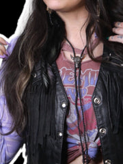 Load image into Gallery viewer, Bull Skull Bolo Tie