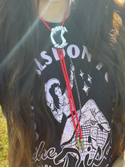 Load image into Gallery viewer, Vampire Teeth Bolo Tie