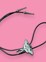 Load image into Gallery viewer, Luna Moth Bolo Tie