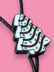 Load image into Gallery viewer, Christmas Tree Cake Bolo Tie