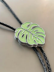 Load image into Gallery viewer, Monstera Bolo Tie