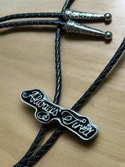 Load image into Gallery viewer, Always Tired Small Bolo Tie