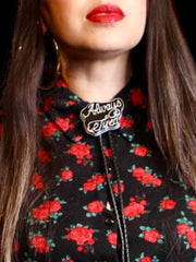 Load image into Gallery viewer, Always Tired Large Bolo Tie