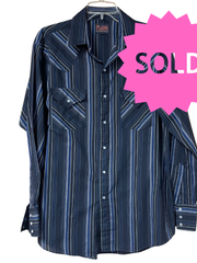Load image into Gallery viewer, SOLD - Plains Western Wear Pearl Snap Shirt β Size Large - Lisa Lassi