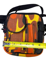 Load image into Gallery viewer, Vintage Rothco Savage Orange Camo Excursion Organizer Crossbody Belt Bag Y2K