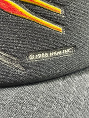 Load image into Gallery viewer, Vintage 1988 F/A-18 Hornet Fighter Jet Mesh Trucker Snapback Hat Black USAF