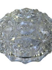 Load image into Gallery viewer, Anchor Hocking EAPC Early American Prescut Glass Ashtray 4.25" Vintage