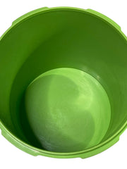 Load image into Gallery viewer, Vintage Tupperware Servalier Maxi Canister #809-13 Green w/ Sunburst Lid