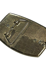 Load image into Gallery viewer, Vintage Western Belt Buckle w/ Genuine Jasper Stone | EVC | 3.5” x 2.5”