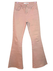 Load image into Gallery viewer, Altard State Womens Pink Flare Jeans High Rise Stretch Boho Size 25 - Lisa Lassi