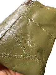 Load image into Gallery viewer, Olive Green English Leather Coin Purse – New
