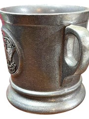 Load image into Gallery viewer, Vintage Pewter Mug with American Eagle Seal “E Pluribus Unum” USA Made