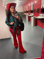 Load image into Gallery viewer, 💚 Drysdales Teal Stripe Pearl Snap Western Shirt – Size L